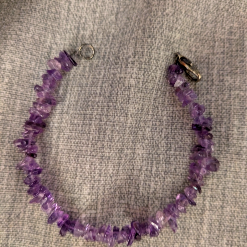 Amethyst Gemstone Bracelet